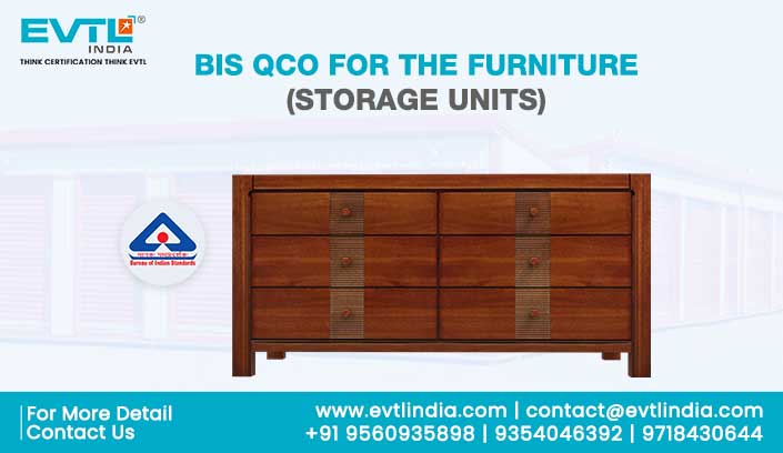 BIS QCO FOR THE FURNITURE (STORAGE UNITS)
